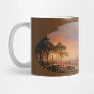 Vintage Coverage Wagons on Oregon Trail Mug